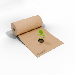 PRIME-PLANT - Pacciamatura in carta 100% biodegradabile naturale e fertilizzata